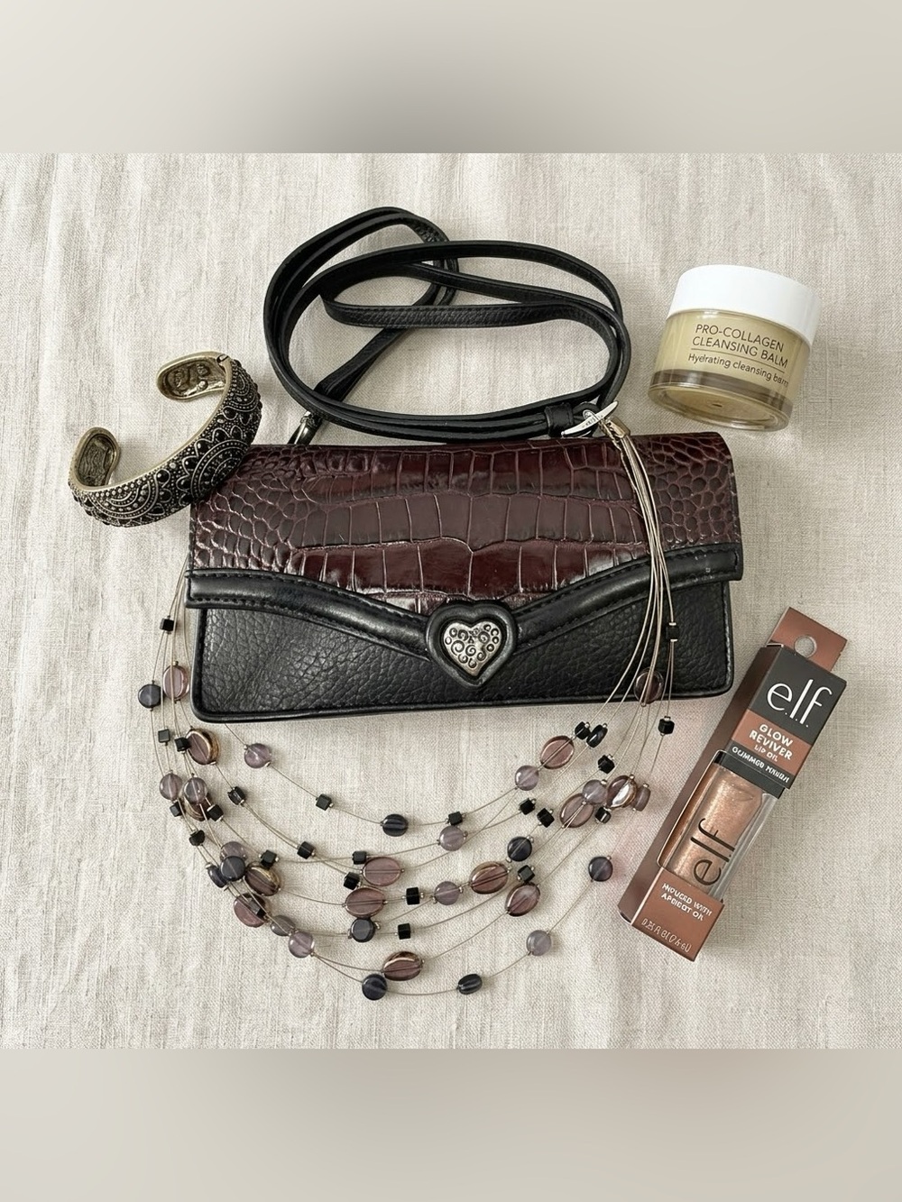 Fall 5-Piece Gift Bundle: Brighton Organizer, Lia Sophia, Elemis & e.l.f. Avon